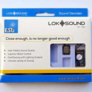 ESU 21 Pin LokSound V5, Sound Decoder & Speaker - With Custom Diesel Sound Programmed